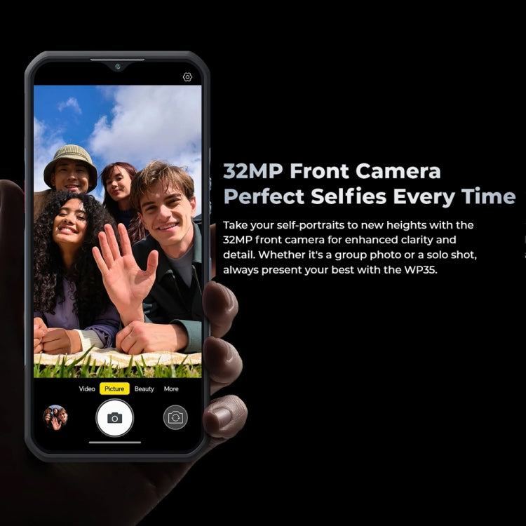Oukitel WP35 5G Rugged Phone, 8GB+256GB, IP68/IP69K Fingerprint Identification, 11000mAh, 6.6 inch MediaTek Dimensity 6100+ Octa Core, NFC, OTG, Network: 5G, WP35 5G Oukitel WP35 5G Rugged Phone, 8GB+256GB, IP68/IP69K Fingerprint Identification, 11000mAh, 6.6 inch MediaTek Dimensity 6100+ Octa Core, NFC, OTG, Network: 5G, WP35 5G
